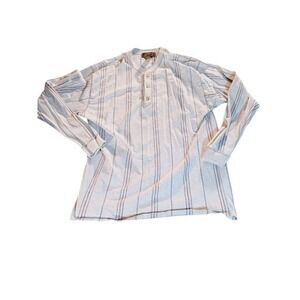 Vintage Eddie Bauer Shirt Mens Large Multi Color Long Sleeve USA 90s